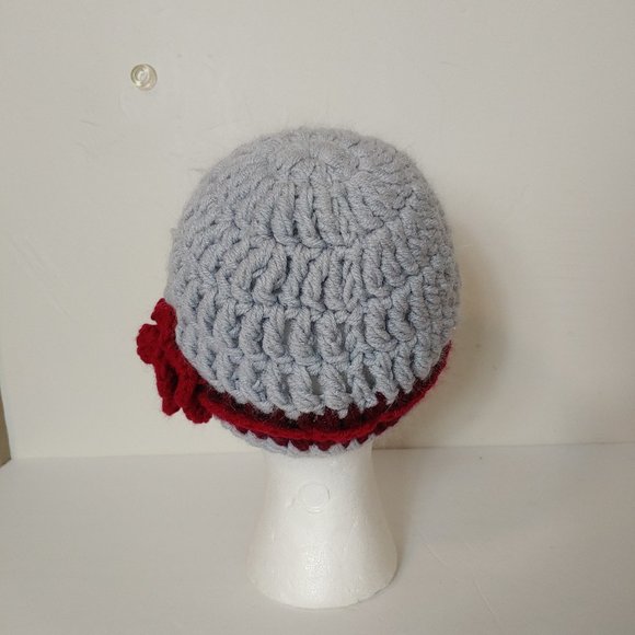 Flood Crochet Knit Newsboy Hat Boho - Picture 4 of 5